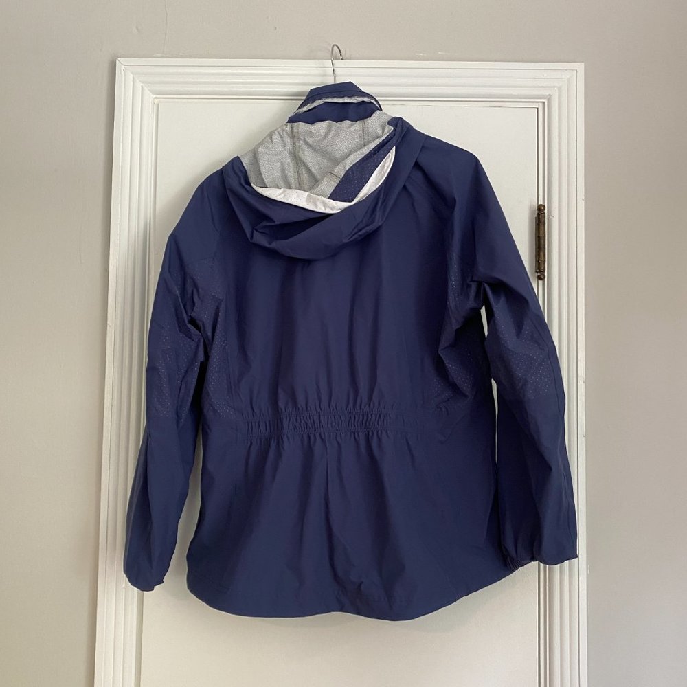 Zero Restriction Hooded Rain Waterproof Jacket Blue Size XL - Picture 5 of 6
